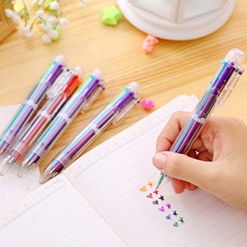 Hutou 24 Pack Multicolor Ballpoint Pens for Kids