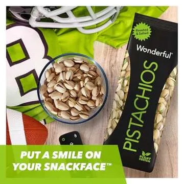 Wonderful Pistachios Roasted & Salted Healthy Snack 32 Ounce