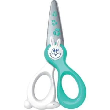 Baker Ross Ltd Maped Kidicut Safety Scissors, Kids, 4.75 Inch, Blunt Tip, Right & Left Handed (037800)