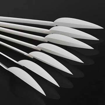 160 Pcs Plastic Nail Swatch Sticks Stiletto Nail Swatches Sample Sticks Nail Color Display Sticks with Metal Rings