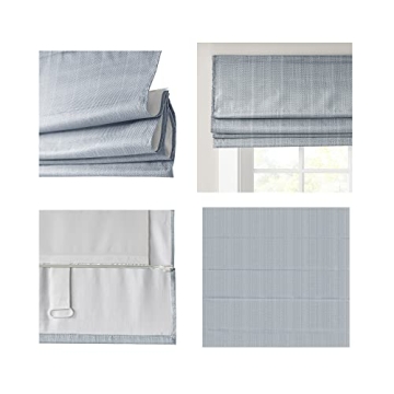 Madison Park Galen Cordless Roman Shades - Stylish Privacy Treatment