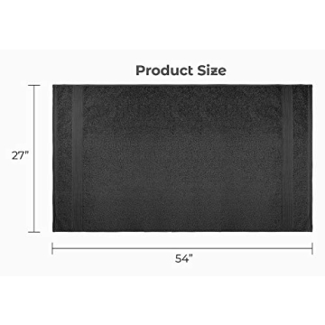 Softolle Luxury Cotton Bath Towels - Set of 4 Super Soft