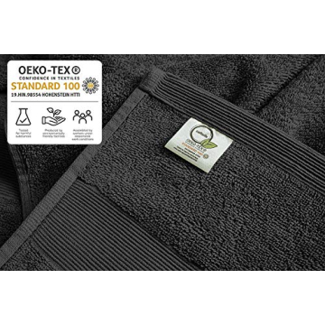 Softolle Luxury Cotton Bath Towels - Set of 4 Super Soft