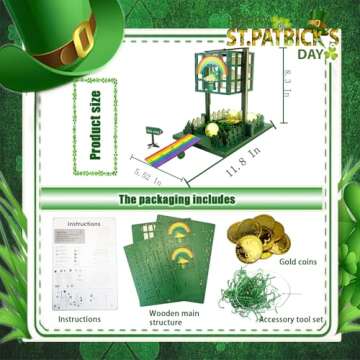 Vecacosic Leprechaun Trap Kit: DIY Fun for Kids on St. Patrick's Day