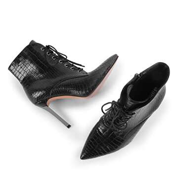 Wetkiss Sexy Pointed Toe Stiletto Ankle Boots