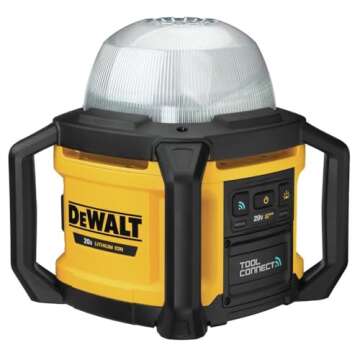 DEWALT 20V MAX LED Work Light - Compact, Portable, Weather Resistant