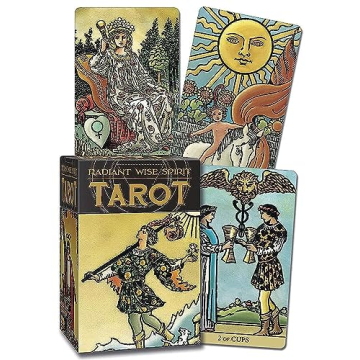 Radiant Wise Spirit Tarot - Vibrant Card Deck for Intuitive Readings