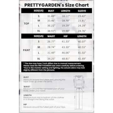 PRETTYGARDEN Women's 2 Piece Loungewear Long Sleeve Crop Top Wide Leg Palazzo Pants Set Tracksuits Casual Outfit