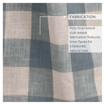 Elrene Buffalo-Check Blackout Curtains - Chic & Functional