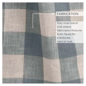Elrene Buffalo-Check Blackout Curtains - Chic & Functional