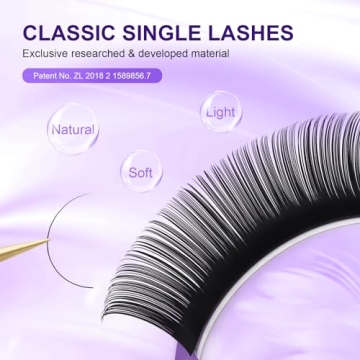 NAGARAKU Individual Eyelashes - Premium Quality Eyelash Extensions 0.05mm