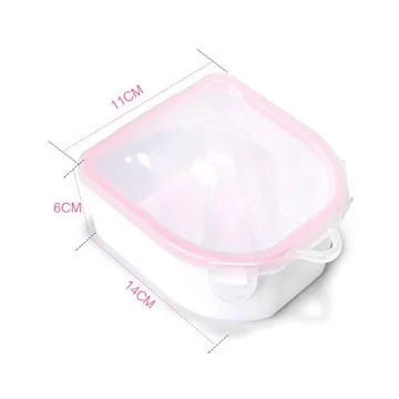 Rolabling Nail Soaking Bowls for Easy Acrylic Removal