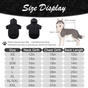 KOOLTAIL Soft Warm Dog Hoodie with Leash Hole & Pocket