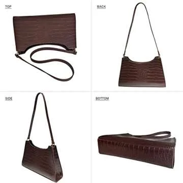 Stylish AMHDV Retro Shoulder Bag for All Occasions