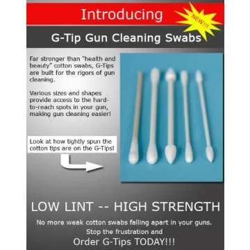 G-Tip Gun Cleaning Swabs - Cleaning Kit - Medium