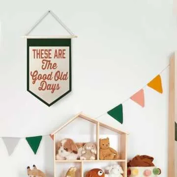 Stylish Qpenm Hanging Wall Canvas Quote Banner