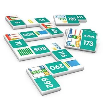 Junior Learning Place Value Dominoes Educational Action Games