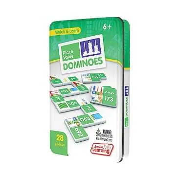 Junior Learning Place Value Dominoes Educational Action Games