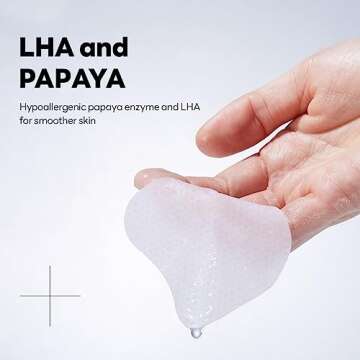 MEDIHEAL Phyto Enzyme Peeling Pad - Vegan Face Resurfacing Pore Tightening Gauze Pads with LHA & Papaya Enzym to Control Sebum - Exfoliating Pads for Dead Skin Cells, 90 Pads