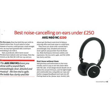 AKG Noise Canceling Headphone N60 for Exceptional Sound