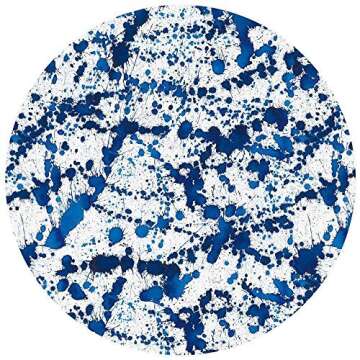 Caspari Splatterware Felt-Backed Place Mats, 4 Included