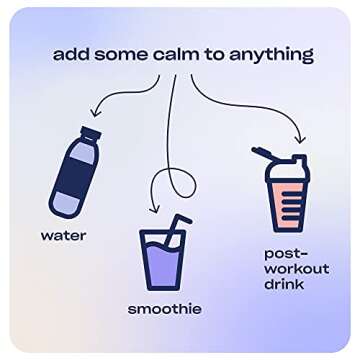 Recess Mood Powder, Calming Magnesium L-Threonate Blend with Passion Flower, L-Theanine, Electrolytes, Magnesium Calm Support Powder Supplement - Gradient Berry 28 Serving Tub