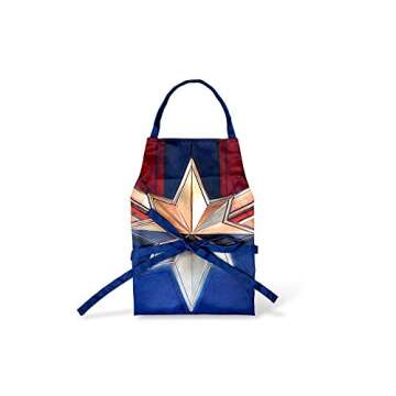 Captain Marvel Kitchen Apron for Cooking and Baking