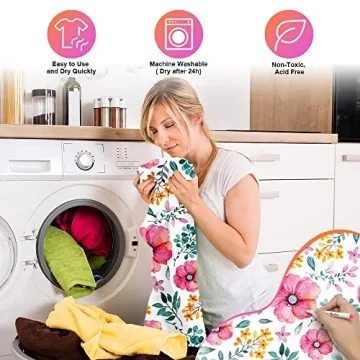 Vibrant Fabric Markers Set of 30 - No Bleed, Fine Tip Art Pens