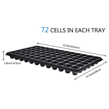Quality IUMÉ Seed Starter Kit 72 Cell Germination Trays