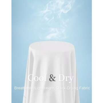 Boladeci SPF Shirts for Men Fishing Hoodie UPF 50 Long Sleeve Swim Shirt Sun Protection with Hood UV Summer Water Rash Guard Tops White L