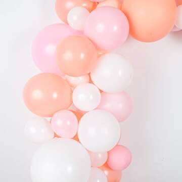 Balloon Garland Kit for Valentine's Day / Galentine's Parties - 16'
