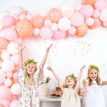 Balloon Garland Kit for Valentine's Day / Galentine's Parties - 16'