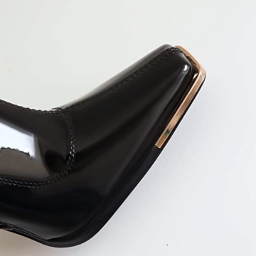 Stylish Sun Gurg Women’s Knee High Patent Boots