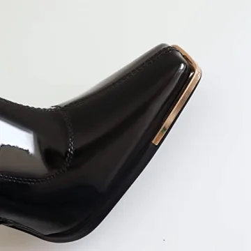 Stylish Sun Gurg Women’s Knee High Patent Boots