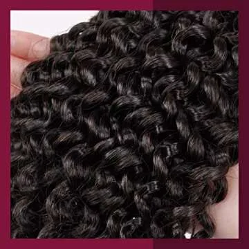 Starlet Virgin Human Hair Water Bulk Extensions for Micro Braiding, 20 Inch, 200g, 4 Bundles, Natural Color