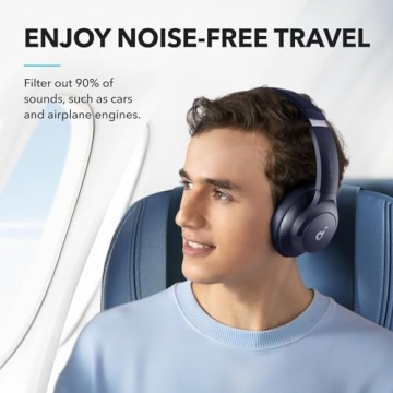 soundcore by Anker Q20i Hybrid Active Noise Cancelling Over-Ear Headphones