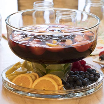 Libbey Selene 6 in 1 Cake Stand & Bowl