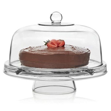 Libbey Selene 6 in 1 Cake Stand & Bowl
