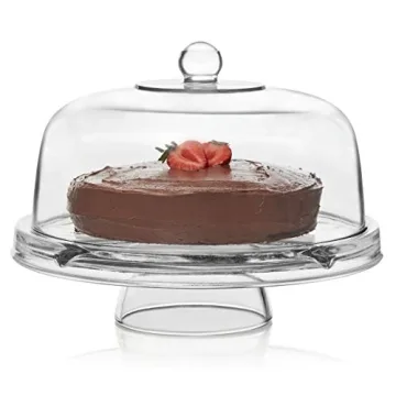 Libbey Selene 6 in 1 Cake Stand & Bowl