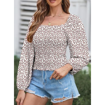 EVALESS Women's Blouse for Chic Casual Comfort Fashion