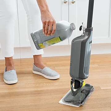 Shark VACMOP Household Disinfectant Cleaner Refill 2L Bottle, Compatible with VM252 & VM180, Cleans ...