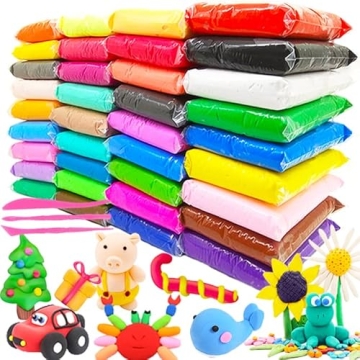 36 Colors Magic Clay Nature Color DIY Air Dry Clay with Tools as Best Present for Children Toy for K...