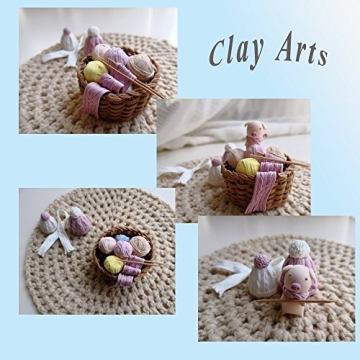 36 Colors Magic Clay Nature Color DIY Air Dry Clay Set