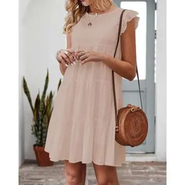 KIRUNDO Women's Flowy Summer Dress for Any Occasion