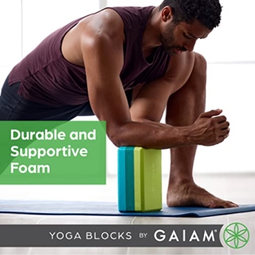 Gaiam Yoga Block for Stability & Comfort in Yoga