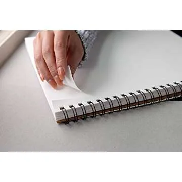 Strathmore Medium Drawing Spiral Paper Pad 8"X10"-24 Sheets -400300