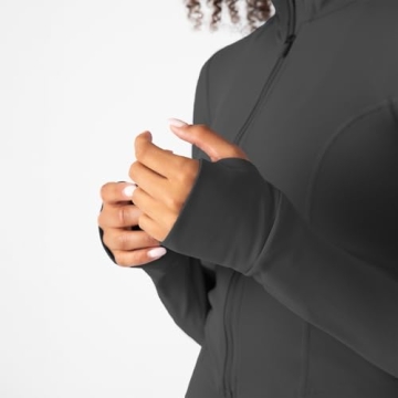 YITTY Women's UltraLuxe Cropped Jacket for Workouts