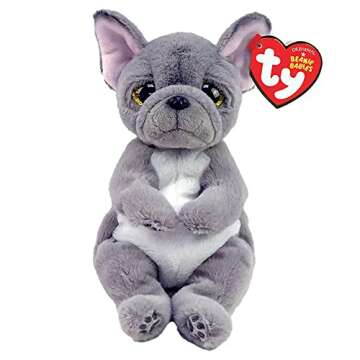 Soft Ty Beanie Wilfred - French Bulldog Toy for All Ages