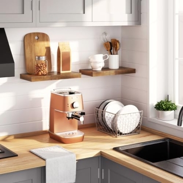 HOOBRO Floating Shelves - Stylish Set of 2 for Home Decor