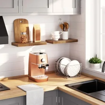 HOOBRO Floating Shelves - Stylish Set of 2 for Home Decor